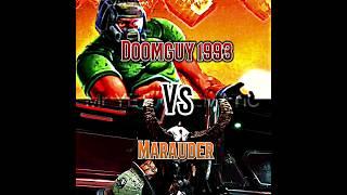 Doomguy 1993 vs Marauder #marauder#doomguy#doometernal#doomslayer