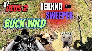 XP Deus 2: Southern Relic Adventure's Sweeper and Gary's Tekkna Programs in The Wild.