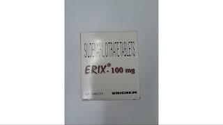 Erix 100 MG Tablet use side effect review in tamil