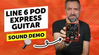 Line 6 POD Express Guitar - Sound Demo