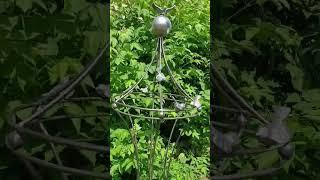 Шпалера объёмная для клематиса #дача #обзордачи #сад #шпалера #кустодержатель #клематисы #розы