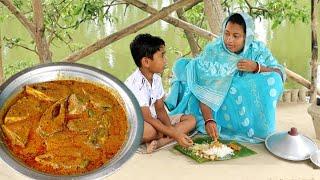 এইভাবে ইলিশমাছ রান্না করলে,পপি কিচেনের প্রশংসা না করে পারবেন না || raw hilsha fish curry recipe