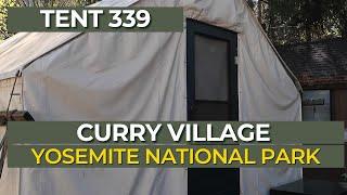 Curry Village Heated Tent Tour | Yosemite National Park 2025