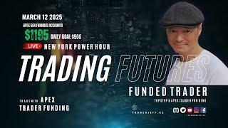 +$1195 - Topstep & Apex Funded Accounts | Discipline & Determination: Live Trading NASDAQ Futures