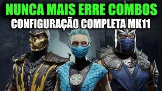 COMO CONFIGURAR TODO O MK11 E FAZER COMBOS SEM ERRO TUTORIAL 2025