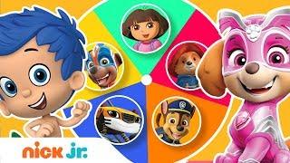 Guess The Missing Colors w/ PAW Patrol Mighty Pups & Bubble Guppies! Color Game #7 | Nick Jr.