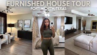 FULLY FURNISHED HOUSE TOUR | DFW TEXAS | ZENEZ