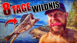 8 Tage Wildnis in SCHWEDEN #1 | Primitive Ausrüstung + Kajak | Bushcraft Survival | Fritz Meinecke