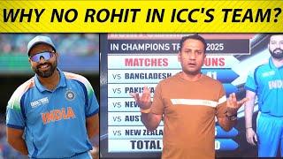 NO ROHIT SHARMA IN ICC'S TEAM OF CHAMPIONS TROPHY | VIRAT, IYER AMONG 5 INDIANS IN XI | SPORTS TAK