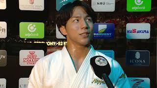 Takeshi TAKEOKA (JPN) - Winner in the -66 kg