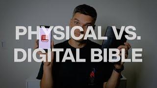 Physical Bible or Bible App?