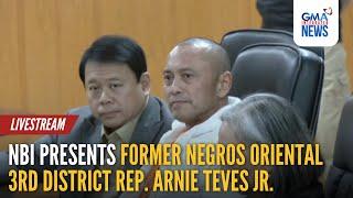 LIVE: Convoy of former Negros Oriental 3rd District Rep. Arnie Teves Jr. to... | GMA Integrated News