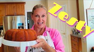 Zesty Lemon Pound Cake with White Chocolate Morsels is Yummy!!!