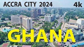 Accra City 2024 , Ghana 4K By Drone