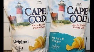 Cape Cod: Sea Salt & Vinegar and Original Potato Chip Review