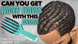 Truth About Wider Waves: Can Spacer Brushes Widen Your 360 Waves? || Torino Pro 1210 Brush Review