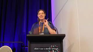 Carrie Fowlie, CEO Hepatitis Australia speaks at IHCVHEC 2023