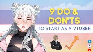 9 TIPS TO GET STARTED AS A VTUBER !