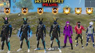 No Internet Prank | FREE FIRE FUNNY GAMEPLAY | NADIYA FF