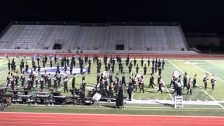 Alvin High School Marching Band @ Dickinson Gator Festival Finals - Oct. 19, 2013