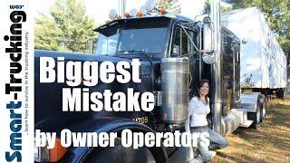 The Most Common Owner Operator Mistake