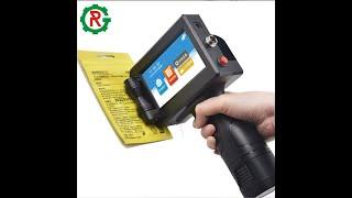 Portable Expiry Date Handjet Machine Handheld Inkjet Printer