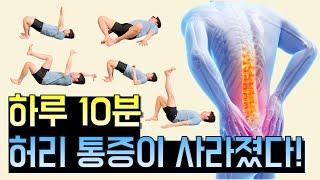 [허리 특집] 허리디스크, 척추협착증 등 허리가 아프다면 이 운동을 10분만 따라 하세요!