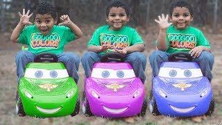 LIGHTNING MCQUEEN WHERE ARE YOU? Goo Goo Gaga Learn and Play with Colors