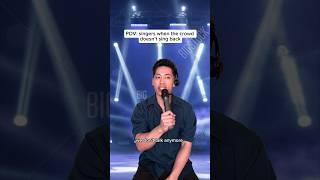 THE MOST AWKWARD CONCERT MOMENT EVER #shorts #comedy #relatable