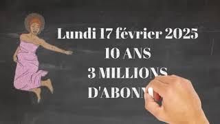 3 MILLIONS d'ABONNÉS | Merci !