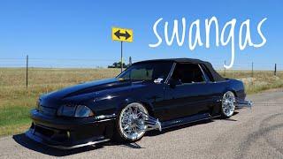 Swang Stang - Yes I put  Swangas on my Foxbody Mustang! -Texas Elbows