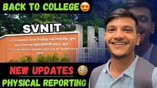 Physical reporting at svnit |guest house |#trending #vlog #nit #svnit #college #iitdelhi #jee