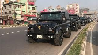 Land Rover Line-up! Bangladesh 