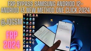 FRP BYPASS 2024 SAMSUNG ONE CLICK  GALAXY NOTE 10+ AND  GALAXY A51 FRP BYPASS/SAMSUNG FRP  BY JQGSM