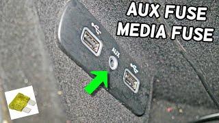 DODGE CHARGER AUX FUSE, USB MEDIA HUB FUSE LOCATION REPLACEMENT, AUX NOT WORKING