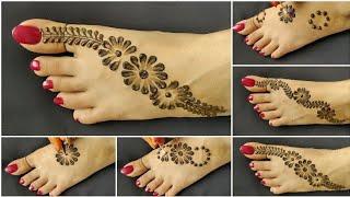 Easy Simple Mehndi design with cotton bud | New Cotton Bud Mehndi Design Trick for Beginners Spacial