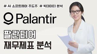 AI로 진짜 돈 버는 기업, '팔란티어 테크놀로지' 재무제표 분석