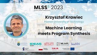 Krzysztof Krawiec - Machine Learning meets Program Synthesis | MLSS Kraków 2023