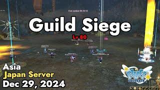 Guild Siege Lv 80 (Japan Server) December 29, 2024 | Flyff Universe