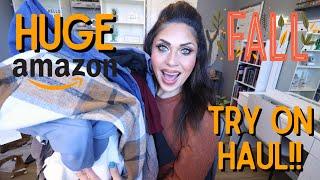 HUGE AMAZON FALL  HAUL!! AFFORDABLE CLOTHING & HOME DECOR - THIS IS SHOCKINGLY GOOD!! WITH WATCHERS