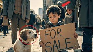 Poor Boy Selling His Dog Catches a Millionaire’s Eye—What Happens Next Is Unbelievable