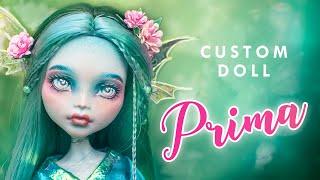 Prima the Nature Spirit • Monster High OOAK • Custom Doll Tutorial