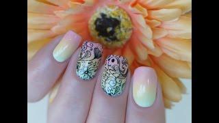 NailArt: nice pastel gradient + slider ~ ｡◕‿◕｡~