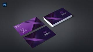 Design Like a Pro! Easy Name Card Design in Adobe Photoshop CC