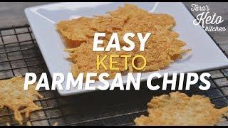 Keto Parmesan Chips (1 carb) | Make Your Own Whisps - Tara's Keto Kitchen