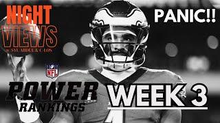 2024 NFL Week 3 POWER RANKINGS Show! - NIGHTVIEWS w/SYL ABDUL & C-LOS