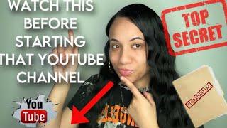 5 THINGS I WISH I KNEW BEFORE STARTING A YOUTUBE CHANNEL | THESE ARE THE KEYS TO SUCCEED ‼️