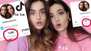 Пытаемся стать ПОПУЛЯРНЫМИ в ТИК ТОК с НУЛЯ Tik Tok Twins, Тик Ток близняшки 2020