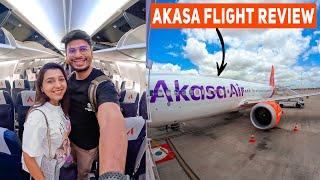 Akasa Air Detailed Flight Review - Food, Costing, How To Book, Best Rate | Mumbai To Bangalore