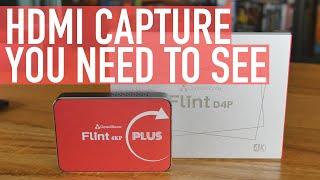 The Best HDMI to USB Capture Devices? ClonerAlliance Flint 4k and Flint D4P Dual HDMI Capture